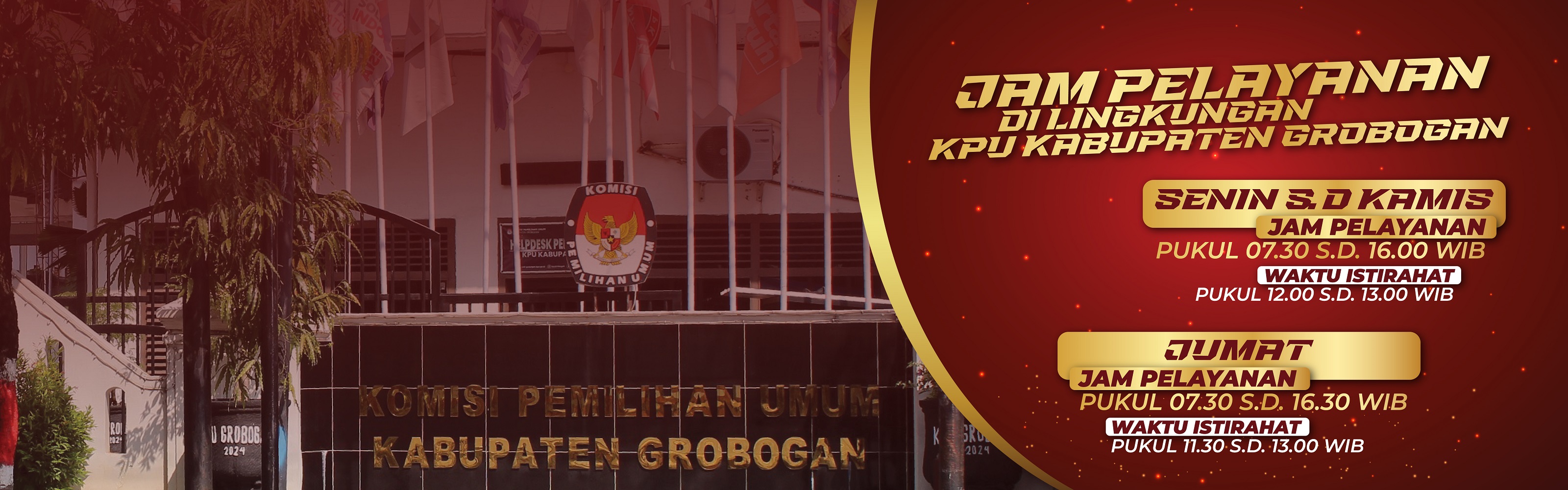 Waktu Pelayanan Informasi Publik PPID KPU Kabupaten Grobogan